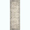 Non-Slip Non-Shedding Washable Rug - Low Pile Traditional Distressed Retro Carpet Soft Floral Print Mat for Dining Room Bathroom Kitchen - 2 of 4