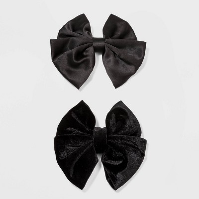 black headband with bow