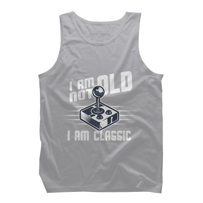 Men's Design By Humans I Am not Old I am Classic By nerdycorner Tank Top
