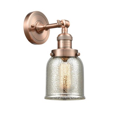 Bell - 1 Light Wall Sconce In Industrial Style-10 Inches Tall and 5 Inches Wide