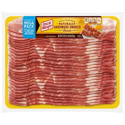 Oscar Mayer Mega Pack Hardwood Smoked Bacon - 22oz : Target