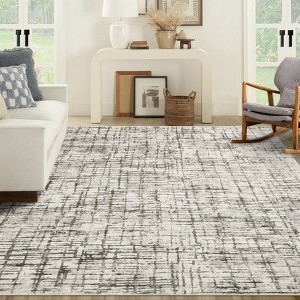 COZONY Abstract Area Rug, Machine Washable Low Pile Carpet with Non-Slip Backing for Living Room, Bedroom, Office - 1 of 4