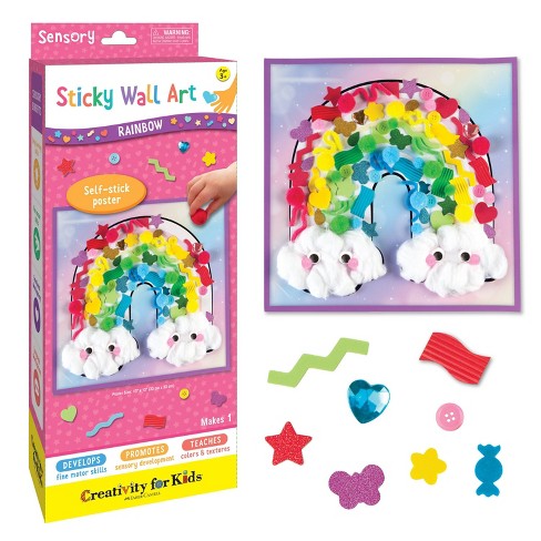 Creativity For Kids Sticky Wall Art Rainbow : Target