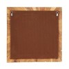 Teak Wood Starburst Handmade Radial Wall Decor Brown - Olivia & May - image 4 of 4