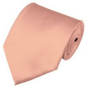 Solid Color 3.5 Inch Wide And 62 Inch Extra Long Necktie For Big & Tall Men - 1 of 4