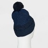 Men's Pom Beanie with Lined Fleece - Goodfellow & Co™ - image 2 of 2