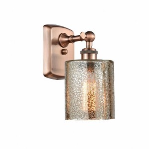 Cobbleskill - 1 Light Wall Sconce In Industrial Style-9 Inches Tall and 5 Inches Wide - 1 of 1