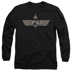 Men’s Top Gun Monotoned Logo Long Sleeve T-Shirt - 1 of 4