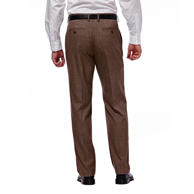 Haggar Men's J.M. Haggar Premium Stretch Classic Fit Flat Front Dress Pant, 3 of 6