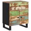 vidaXL Bedside Cabinet 19.7 in.x13 in.x23.6 in. Solid Wood Reclaimed&Engineered Wood - 2 of 4