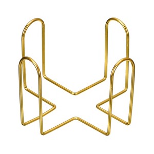 Unique Bargains Holds Multiple Coasters Metal Storage Rack for Both Round and Square - 1 of 3