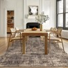 Washable Rug 9x12 Rug Vintage Distressed Rug with Non Slip Backing Foldable Low Pile Rug Ultra-Soft Throw Carpet for Living Room Bedroom Nursery - 3 of 4