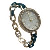 Olivia Pratt Bracelet Style Metal and Tortoise Women Watch - 4 of 4