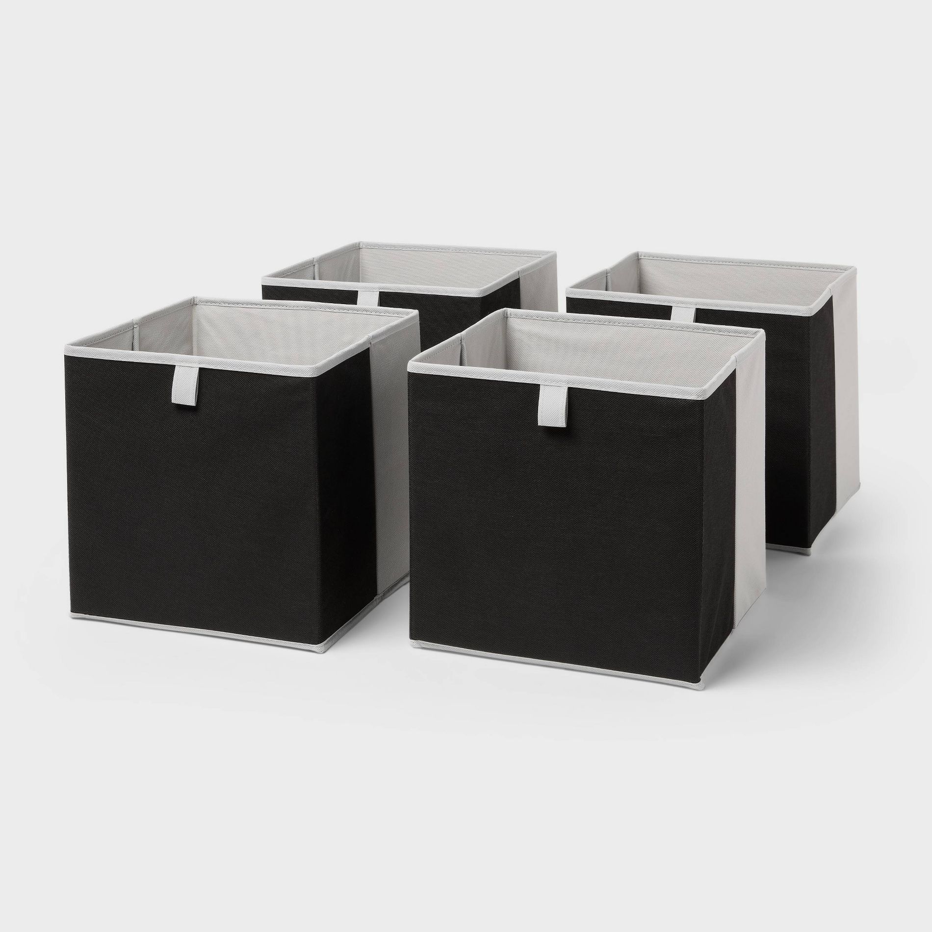 11" Dual 4pk Fabric Bin - Brightroom™