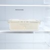 Unique Bargains Rectangle Fridge Food Storage Containers 4 Compartment White Transparent 1 Set - 2 of 4