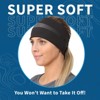 TrailHeads Womens Ponytail Headband - Reflective, Moisture Wicking Earband for Running, Winter - 4 of 4