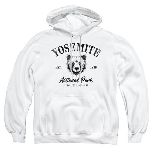 Men's Yosemite National Park Bear Icon Pull-Over Hoodie - 1 of 4