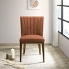 NicBex Mid Century Wood Dining Chairs Set of 2 with Upholstered Cushion Back,Stylish Accent Chairs for Dining Room,Kitchen,Office - 3 of 4