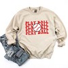 Simply Sage Market Play Ball Stacked Sweatshirt - 3 of 4