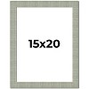 PosterPalooza | Sculpted Blue Picture Frame - UV Acrylic, Foam Board Backing, Hanging Hardware - 2 of 4