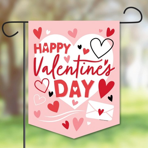 Big Dot Of Happiness Happy Valentine's Day - Outdoor Home Decorations ...