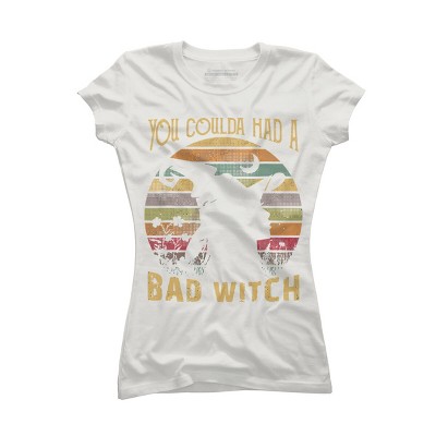 Junior's Design By Humans Halloween Funny You Coulda Had Bad Witch By Ering T-Shirt
