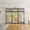 VIPEK V30 Heavy Duty Clothes Rack Portable Closet Storage, 56.7" L x 15.7" W x 76.4" H - 2 of 4