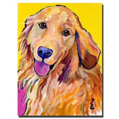 Trademark Fine Art-Pat Saunders-White, 'Molly' Canvas Art