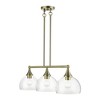 Livex Lighting Glendon 3 - Light Chandelier in  Antique Brass - 4 of 4