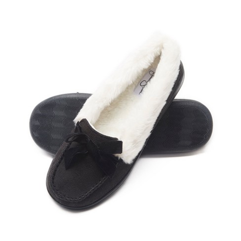 Jessica Simpson Womens Micro suede Moccasin With Velvet Bow Target