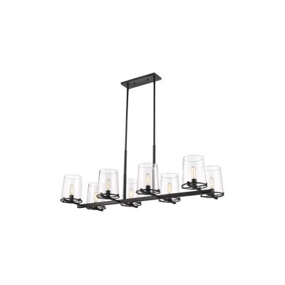 Z-lite Callista 8 - Light Chandelier In Matte Black : Target