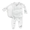 Bonsie Skin to Skin Babywear - Footie - Stars - 2 of 4