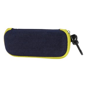 Unique Bargains Zipper Eyeglasses Case 6.38"x2.44"x1.57" 1 Pc - 1 of 4