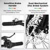 NicBex 20"Mountain Bike with Front Suspension for Kids&Teens,High Carbon Steel Frame,Shimano 7 Speeds with Disc Brakes,Durable Wide Tires - 2 of 4
