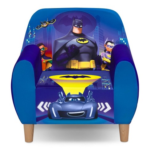 Delta Children Kids Batman Batwheels Foam Chair Target