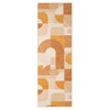 Area Rug Modern Geometric Abstract Rug Bedroom Ultra-Thin Soft Low Pile Large Carpet Living Room Non Slip Dining Room - 2 of 4