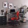 Acme Furniture Tennos Desk Black/Chrome Finish - 2 of 4