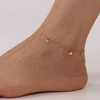 Anna-Kaci Dainty Heart Charm Anklet with Delicate Chain and Mini Accent Droplets for a Soft Feminine Touch and Lightweight Everyday Shine - 4 of 4