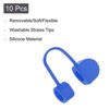 Unique Bargains Silicone Straw Tips Cover Fits 8mm/0.31 Drinking Straws 10 Pcs - 3 of 4