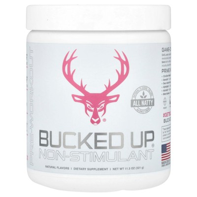 Bucked Up Pre-Workout, Non-Stimulant, Pink Lemonade, 11.3 oz (321 g)