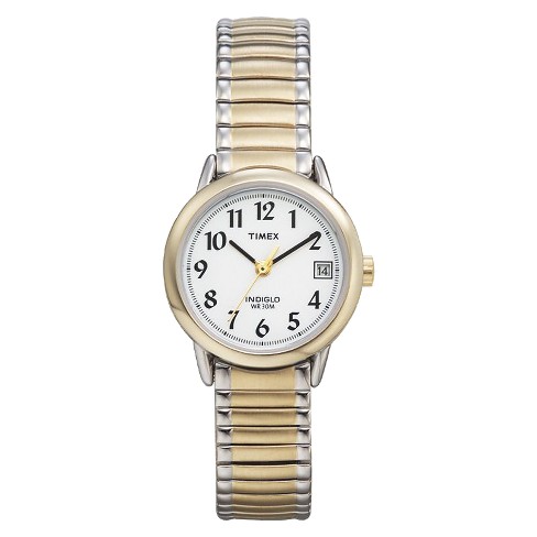 Women's Timex Easy Reader Expansion Band Watch - T2h381jt : Target