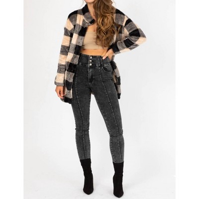 Women's 3 BUTTON JEANS - trend:notes - image 4
