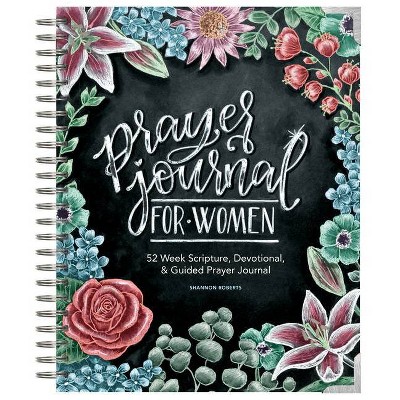 Prayer Journal for Women - by  Shannon Roberts (Spiral Bound)