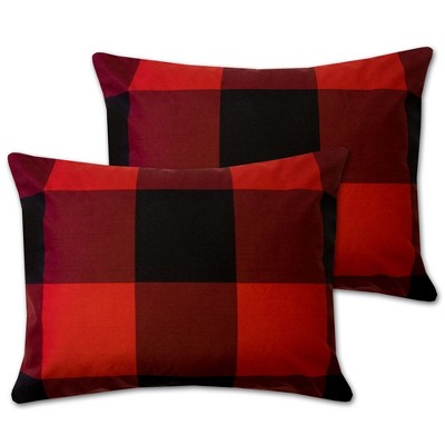 Sweet Home Collections 8 Piece Buffalo Plaid Bed In A Bag Comforter And Sheet Set By Sweet Home Collection® - King - Black/Red — фото 6