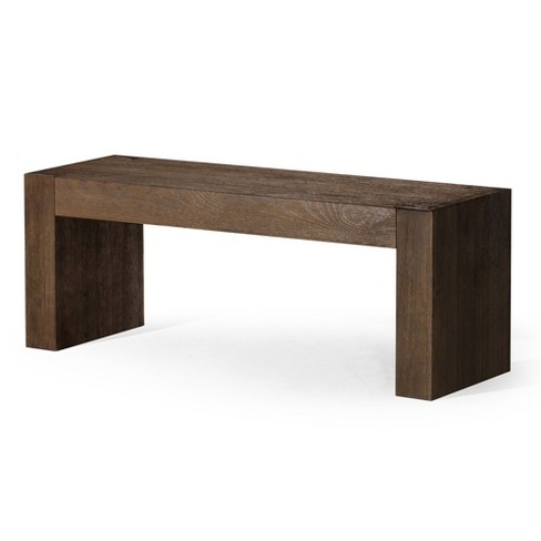 Bandelier solid wood discount bench