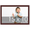 PosterPalooza | 15x10 Wood Frame with UV Acrylic, 6 Finishes: Black, White, Bronze, Silver, Wood, Mahogany - 2 of 4