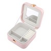 REGALWOVEN Mini Portable Compact Jewelry Box for Travel - 3 of 4