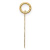 Black Bow Jewelry 14k Yellow Gold Love Birds Disc Charm or Pendant, 16mm - 2 of 4