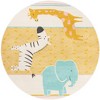 Unique Loom Whimsy Kids Wildlife Animals Indoor Woven Area Rug - 2 of 4