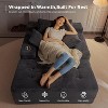 MAXYOYO Oversized Chaise Lounge Sofa, Upholstered Lounge Chair with 3 Pillows for Living Room, Bedroom, No Assembly Required - 2 of 4